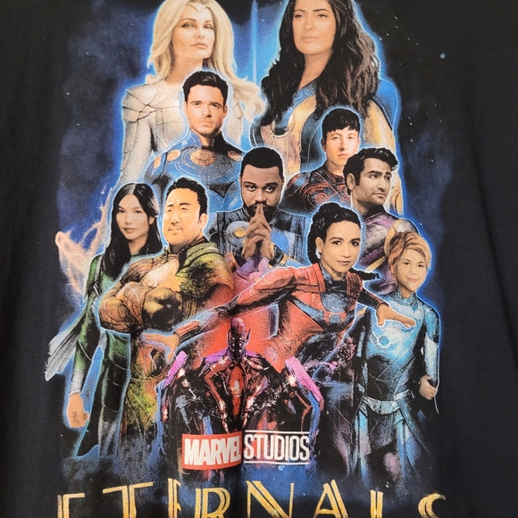 Marvels Eternals T-Shirt Size Medium Black - Picture 6 of 6